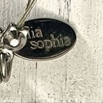 Lia Sophia  faux Pearl and purple bead multi strand necklace Photo 7