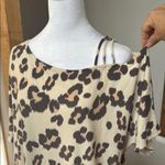 Boutique Bibi Chic Leopard Print short sleeve oversized  Top sweater Photo 1