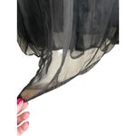 GoldStar‎ Women Maxi Skirt Black Chiffon Overlay Adjustable Whimsigoth Fairy Y2K Size undefined Photo 8