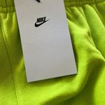 Nike NWT NSW Air Fleece Shorts Neon Green Photo 4