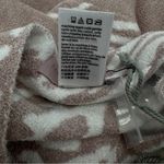 Barefoot Dreams  Cozychic Lite Ocean Breeze Poncho In Faded Rose-Animal Print Photo 5