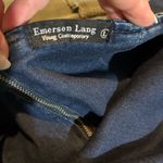 Emerson Lang Denim Strapless Top Large NWT Blue Photo 4