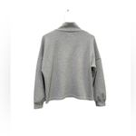 Petal and Pup  Heather Gray Waffle Knit Half Zip Pullover Size 2 Photo 4