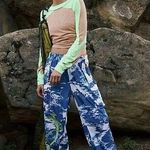 Free People NWOT  Color Burst Hike Pants ~ Size Medium Photo 0