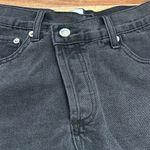 Princess Polly  Black Denim Shorts Photo 4