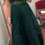 Dillard's Green  Prom Dress Photo 0