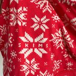 SKIMS NWOT  Red Snowflake Fits Everybody Scoop Bralette Photo 4