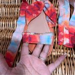 Anthropologie Jasper & Jeera Watercolor Tie-Up Sandals Photo 3