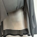 Evelyn Size Small Skirt Elastic Waist Black Cream Ikat Lined Poly Blend Midi Photo 3