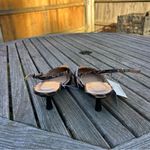 A New Day Nwt Women's Annette Satin Slingback Heels  size 7 animal print leopard Photo 4