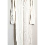 Et Ochs Gabriella Open Neck Gown Long Sleeve Dress in White, NWT, Size 4 White Photo 1