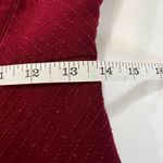 Toccin Designer Sheath Dress‎ Full Back Zip Deep Red Stretch Size 4 Photo 8