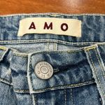 NWT AMO Twist Wash Jeans in Sweet Cheeks Women's Skinny Mid Rise Blue Denim 26 Photo 8