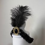 Flapper Dress Black Size M Photo 5