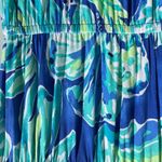 Lilly Pulitzer Marlisa Maxi Dress Palm Passage Blue Green Size XS EUC Photo 5