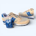 Saucony  Shadow 5000 Women’s Sneakers – Cream & Blue – US 8.5 / EU 40 NEW Photo 7