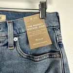 Madewell The Perfect Vintage Jean in Wash Kingsbury Size US 26 NWT Photo 7