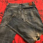 ZARA  size 4 distressed destroyed basic jeans Photo 4