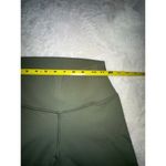 Alo Yoga High Waist Olive Green Crop Leggings Athletic Gym Activewear Photo 4
