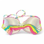 Victoria's Secret Victoria’s Secret Pink Striped Bikini Set 32D Photo 2