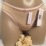 Elle Macpherson SET Pink & Tan Prism Bra & Thong 34C NEW Size undefined Photo 4