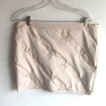 ASOS Mini Bandage Skirt Neutral Nude Size Large Photo 3