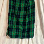 Talbots Vintage Skirt 10 Plaid A Line Green Womens Tartan Skirt Made In USA Photo 2