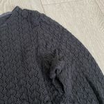 Jones New York  Knitted Black Loose Sweater Photo 1