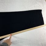 Habitat Medium Pull-On Bubble Gauze Pants Straight Wide High Rise Pockets Black Photo 10