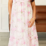 Pink Flower Dress Size 2 Photo 0