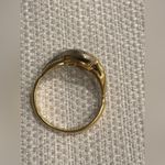 Vintage European Russian 18k (750) Yellow Gold Natural Diamond Ring Photo 4