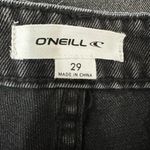 O'Neill O’Neill Katrina Black Denim Shorts New! Photo 4