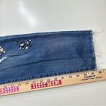 Kut From The Kloth  Catherine Ankle Straight Leg Jewel Distressed Jean Size 4 Photo 9