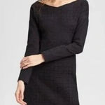 Theory Body Con Houndstooth Jacquard Plaid Sheath Dress Dark Currant small NEW Photo 0