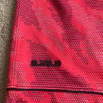 Nike LeBron James Red And Black Camo Athletic Basketball Shorts Photo 2