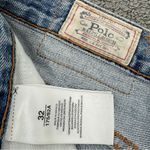 Polo Ralph Lauren Distressed Star Patch Crosby Denim Shorts Blue Size 32 Blue Photo 10