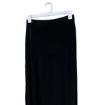 Hillard & Hanson Vintage Hillard Hanson Black Velvet Maxi Skirt Goth Whimsigoth 90s Medium‎ Photo 1