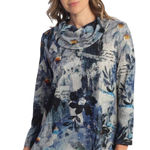 JESS AND JANE Carolina French Brush Top Heather Blue Photo 0