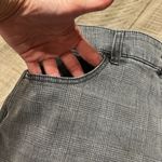 Maurice's High Rise Gray Plaid Print Jegging Large Long EUC Photo 2