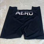 Aeropostale Black Leggings Elastic Waistband Stretchy Fit Photo 8