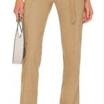 Majorelle Ameera linen blend Pant in taupe green Photo 0
