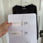 Natural Life  gray embroidered stripe sweatshirt size small/medium Photo 5