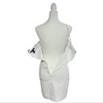 Forever 21  White & Black Polka Dot Spaghetti Strap Fitted Mini Dress Size Small Photo 4