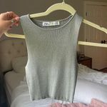 ZARA Silver Tank Photo 0