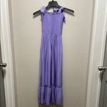 Purple Ruched Sundress with Spaghetti Straps Size XS Photo 5