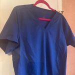 Cherokee Workwear Originals Womens V-Neck Scrub Top Two Lower Pockets Short Slee Photo 5