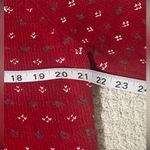 Liz Claiborne  Festive Red and White sweater Photo 3