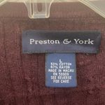 Preston & York FINAL MARKDOWN  cardigan sweater large Photo 2