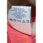 Vintage‎ USA Cotton 90S Pink Sundress Swimsuit Cover Up Fish Sailboats Sz Medium Photo 5