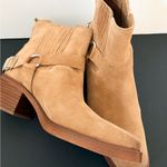 Bellamie Sam Edelman  Tan Suede Ankle Boots 8 Photo 0